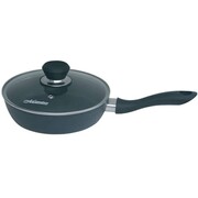 Patelnia z pokrywką indukcja gaz 28cm czarna MAESTRO MR-1205-28