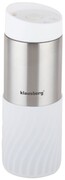 Kubek termiczny 400ml stal nierdzewna 18/8 KLAUSBERG biały KB-7635