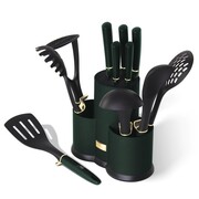 Zestaw noży i przyborów kuchennych 12 ele. BERLINGER HAUS Emerald BH-6250