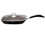 Patelnia grillowa tytanowa 28cm BERLINGER HAUS Black professional Line BH-6130