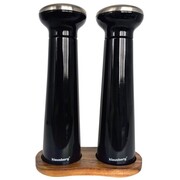 Zestaw młynków do pieprzu soli przypraw Solniczka młynek czarny KLAUSBERG KB-7705