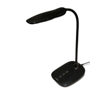 Lampka lampa biurkowa LED na biurko regulacja jasności dotykowa czarna TIROSS TS-2248