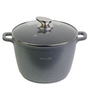Garnek kocioł granitowy z pokrywką 6.2L indukcja na gaz KAMILLE KM-4427