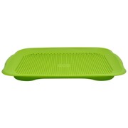 Perforowana deska do krojenia i płukania zielona EXCELLENT HOUSEWARE 128005-z