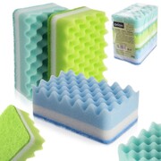 Gąbka kuchenna do zmywania naczyń gąbki zestaw 3 sztuki ORION 710527