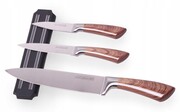 Zestaw noży komplet Noże kuchenne z listwą magnetyczną KAMILLE KM-5042