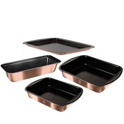 Zestaw 4 form do pieczenia BERLINGER HAUS Rosegold BH-7621