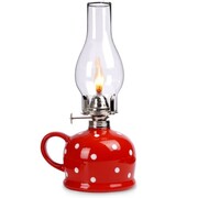 Lampa naftowa ceramiczna TECKA 530ml. 28.5cm ORION 822260