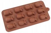 Foremka silikonowa do dekoracji na tort ciasto czekoladki ananasy ROSSNER B3384