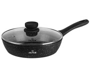 Patelnia głęboka 26cm 2.6L marmurowa z pokrywką ZILNER ZL-7716