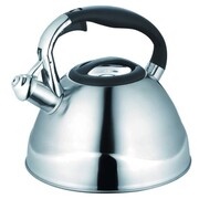 Czajnik stalowy z gwizdkiem na gaz indukcję 3.0L srebrny MAESTRO MR-1338