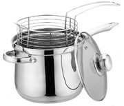 Garnek z koszykiem do smażenia KINGHOFF 3.6L 18cm KH-4581