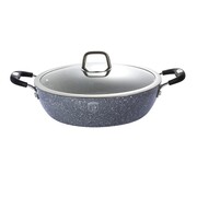 Garnek niski 4.9L 32cm BERLINGER HAUS stone touch BH-1157-N