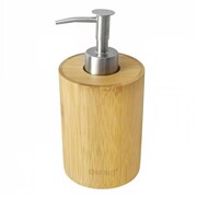 Dozownik do mydła w płynie pianie pojemnik na mydło stojący bambus KINGHOFF