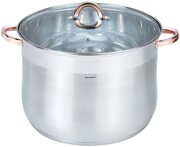 Garnek stalowy gastronomiczny duży 22.4L 34cm Rose Gold KLAUSBERG KB-7798