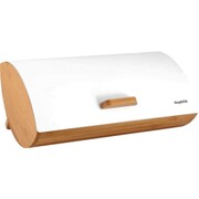 Chlebak bambusowo-stalowy KONIGHOFFER cosmic tdr-1197 - biały