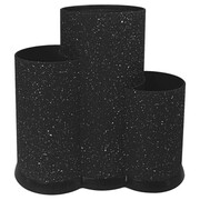 Uniwersalny blok stojak do noży 3w1 KRISBERG KS-2528 / 1777 czarny