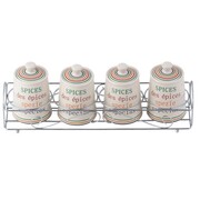 Zestaw 4 pojemników na przyprawy MAESTRO FOR YOU MR-20031-04cs