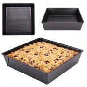 Forma kwadratowa do pieczenia ciasta zapiekanek 24cm KAMILLE KM-6056