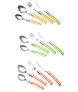 Komplet sztućców 24-ele 3 kolory MAESTRO MR-1531