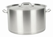 Garnek stalowy ze stali nierdzewnej gastro 44L 45x28 ROSSNER T8004