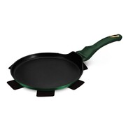 Patelnia do naleśników 25cm BERLINGER HAUS Metallic Line Emerald BH-6054