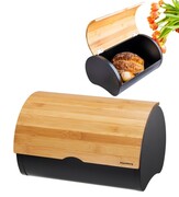 Chlebak stalowy 32cm pojemnik na chleb pieczywo KLAUSBERG KB-7711