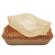 Papier do pieczenia wkład foremka do air fryer frytkownicy 22x14cm 100 sztuk BRUNBESTE BB-3761