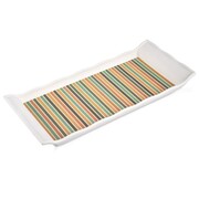 Taca do serwowania przekąsek kawy tacka prostokątna 29.5x13cm ORION 153884