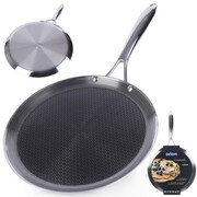 Patelnia do naleśników naleśnikowa stalowa NON-STICK indukcja COOKCELL 29 cm ORION 113202