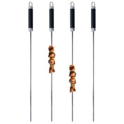 Szpikulce do szaszłyków mięsa szampury stalowe 47cm szpikulec 4 sztuki BBQ 489171