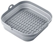 Zestaw wkładów silikonowych do frytkownicy beztłuszczowej 2 sztuki kwadratowy 20cm składany KLAUSBERG KB-7790