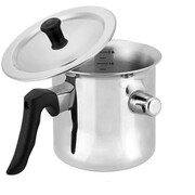Garnek do mleka z gwizdkiem 1.0L KINGHOFF KH-3110