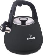 Czajnik na gaz indukcję stalowy z gwizdkiem czarny mat duży 3L BLUBERG BBG-2810