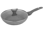 Patelnia z powłoką granitową 26cm KLAUSBERG Marmo Grey KB-7317