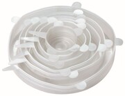 Zestaw rozciągliwych pokrywek silikonowych 6-ele KINGHOFF KH-1902