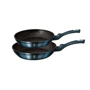 Zestaw 2 patelni granitowych 22/26cm BERLINGER HAUS Aquamarine BH-1883f