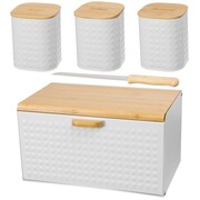 Chlebak w zestawie z 3 pojemnikami BRUNBESTE BB-2703