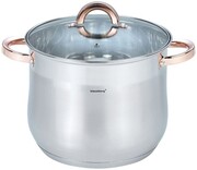 Garnek stalowy gastronomiczny duży 8.6L 24cm Rose Gold KLAUSBERG KB-7793
