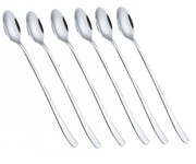 Komplet długich łyżeczek do kawy 6-ele Połysk KINGHOFF KH-1340 (3519)