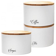 Zestaw pojemników kuchennych kawa herbata cukier KLAUSBERG KB-7507