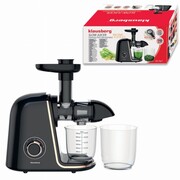 Sokowirówka wolnoobrotowa 150W do owoców i warzyw COLD PRESS KLAUSBERG KB-7867