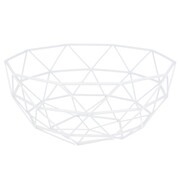 Stalowy koszyk na owoce 28.5x12.5cm biały BRUNBESTE BB-1709