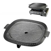 Patelnia grillowa do kuchenek turystycznych do smażenia NON-STICK TIROSS TS-270
