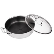 Garnek stalowy niski 18/10 3.8L 28cm BERLINGER HAUS Eternal Collection BH-7447