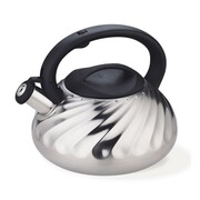 Czajnik stalowy z gwizdkiem na gaz indukcję 3L srebrny MAESTRO MR-1321