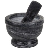 Moździerz granitowy 15 x 10cm ROSSNER b1590 czarny