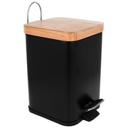 Kosz na śmieci 16x16cm 3L czarny BRUNBESTE BB-1131