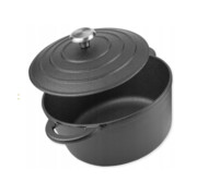 Garnek żeliwny ciężki żeliwo 22cm 2.6L ROSSNER KL1300