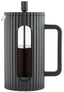 Zaparzacz do herbaty kawy szklany French Press 1000 ml czarny KLAUSBERG KB-7751